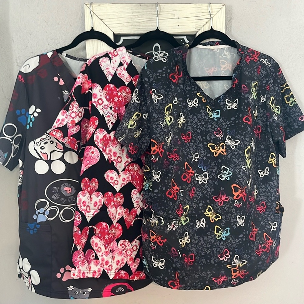 SIX Scrub Tops